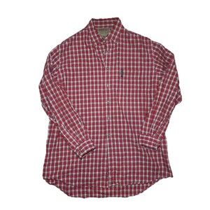 Y2K Medium Abercrombie & Fitch The Big Shirt Plaid Flannel Button Down Men's
